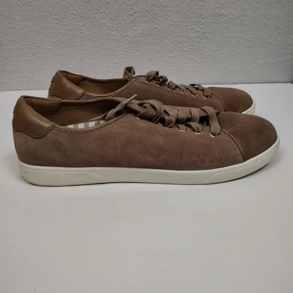 Vionic Sunny Brinley Brown Suede Sneakers Womens 10 - Picture 5 of 11